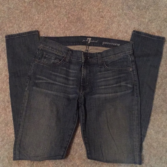 7FAM Gwenevere skinny jeans sz 27 - Picture 5 of 7
